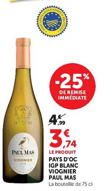 PAUL MAS VIOGNIER