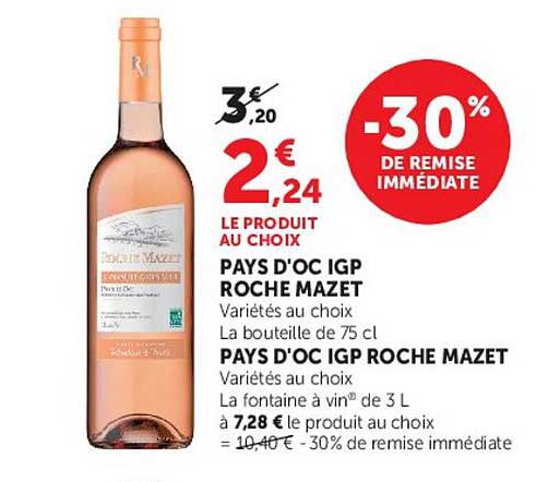 PAYS D'OC IGP ROCHE MAZET
