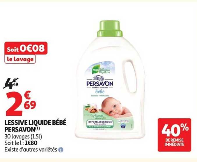 PERSAVON bébé