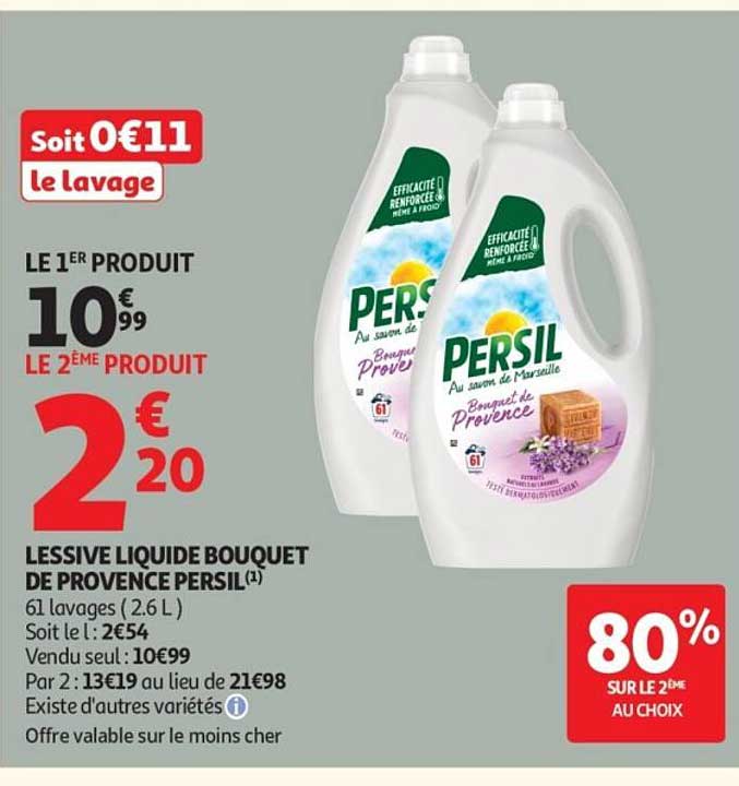 Persil Lessive liquide Bouquet de Provence