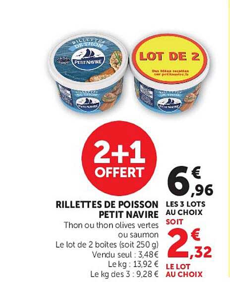 Petit Navire Rillettes de poisson