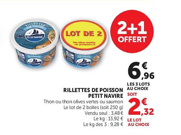 Petit Navire Rillettes de poisson