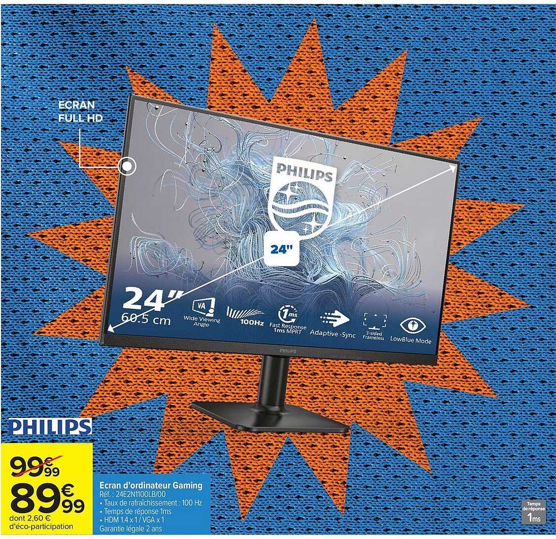 Philips Ecran d’ordinateur Gaming