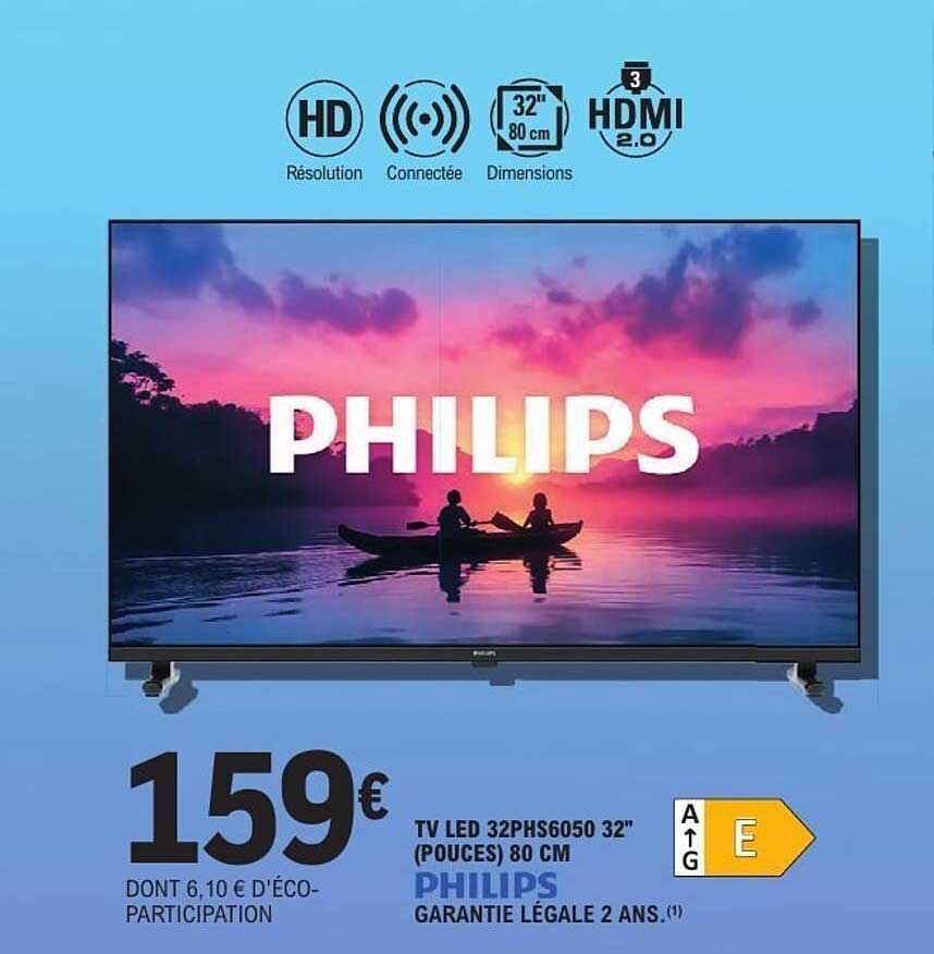 PHILIPS TV LED 32PHS6050 32