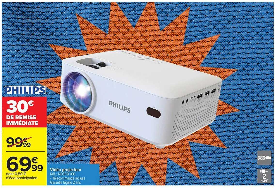 PHILIPS Vidéo projecteur