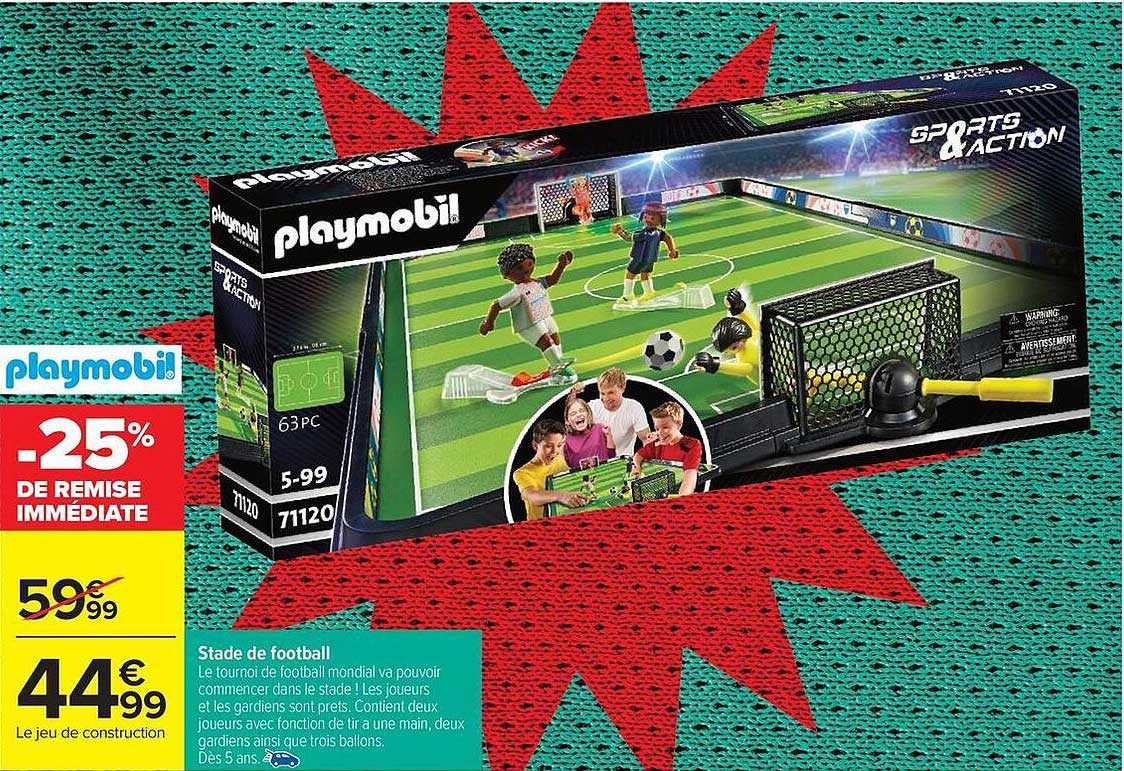 Playmobil Stade de football