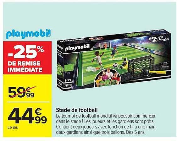 Playmobil Stade de football