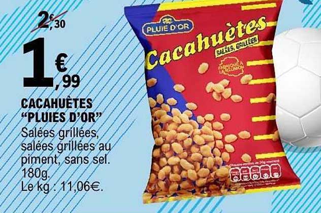 Pluie d'Or Cacahuètes