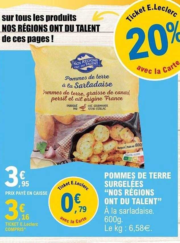 Pommes de terre à la Sarladaise