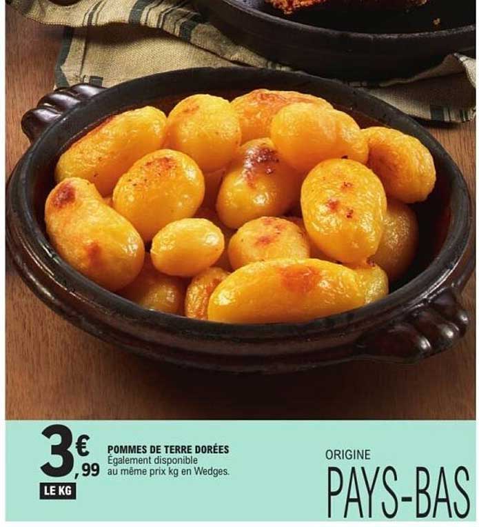 POMMES DE TERRE DORÉES