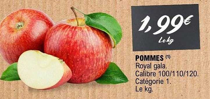 POMMES Royal gala