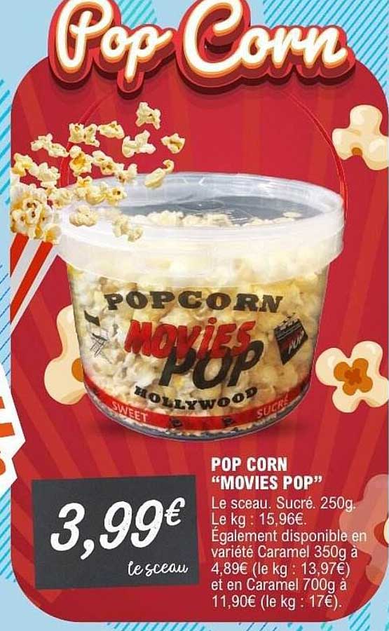POP CORN "MOVIES POP