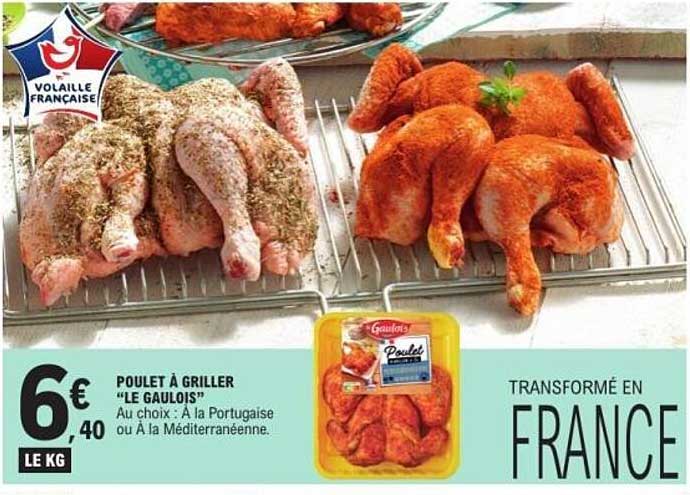 Poulet à griller "Le Gaulois