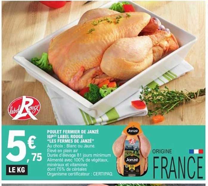 Poulet fermier de Janzé