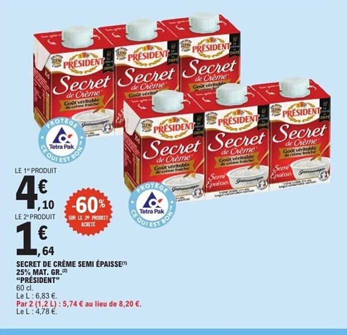 Président Secret de Crème