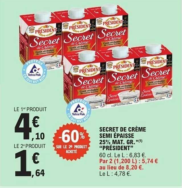 Président Secret de Crème