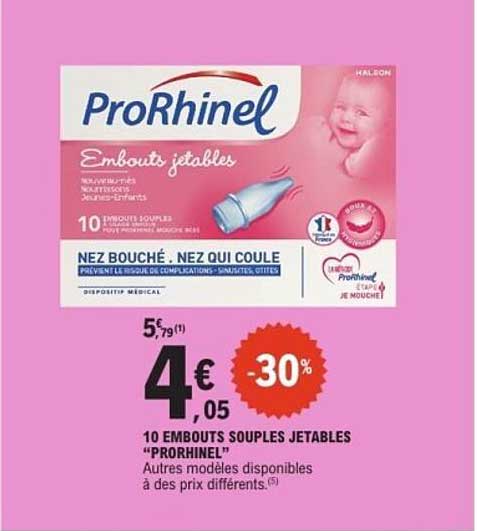 ProRhinel Embouts jetables