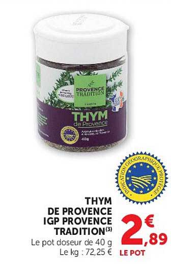 Provence Tradition THYM de Provence
