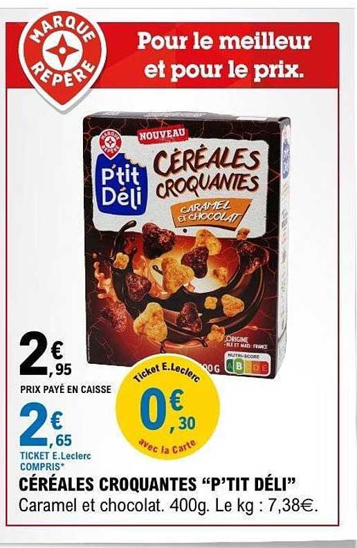 P’tit Déli Céréales Croquantes