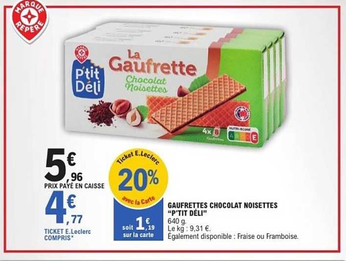 P'tit Déli La Gaufrette