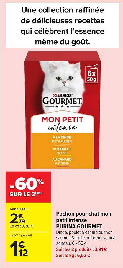 PURINA GOURMET Mon petit intense
