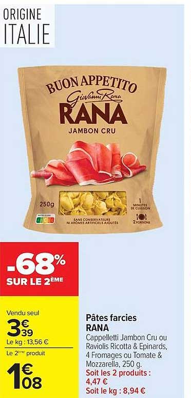 RANA JAMBON CRU