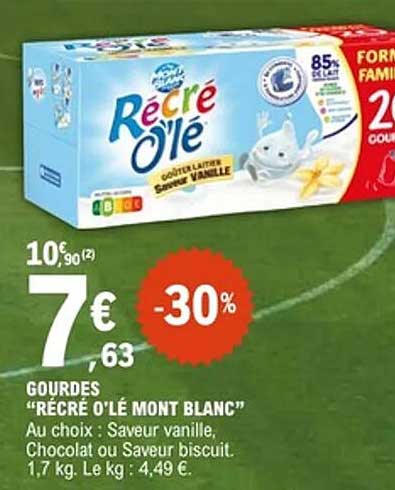 Récré O’lé Mont Blanc
