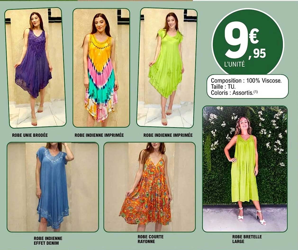 ROBE INDIENNE IMPRIMÉE