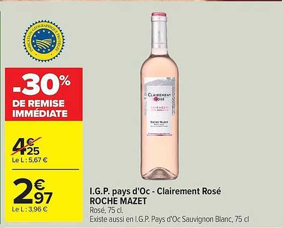 ROCHE MAZET Clairement Rosé