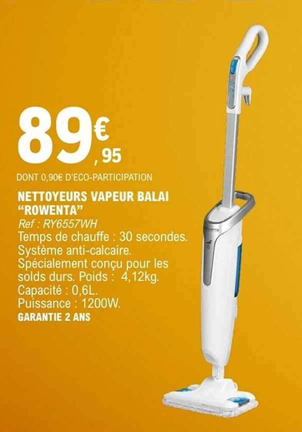 ROWENTA NETTOYEURS VAPEUR BALAI