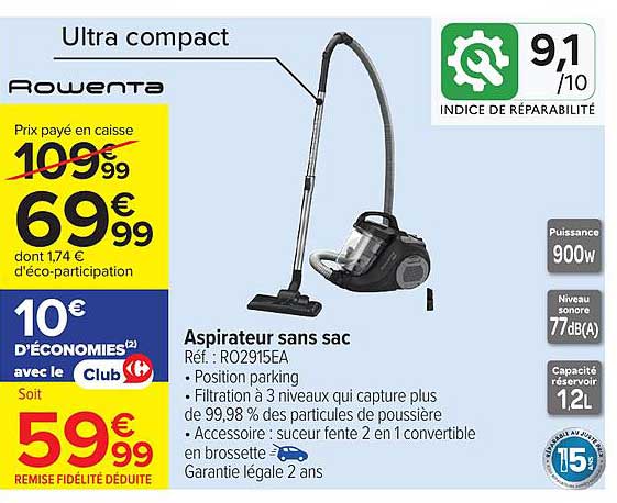 Rowenta Ultra compact