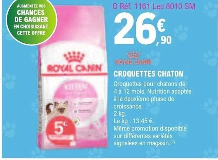 ROYAL CANIN CROQUETTES CHATON