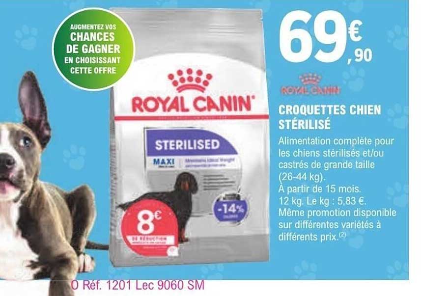 Royal Canin Croquettes Chien Sterilisé