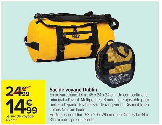Sac de voyage Dublin