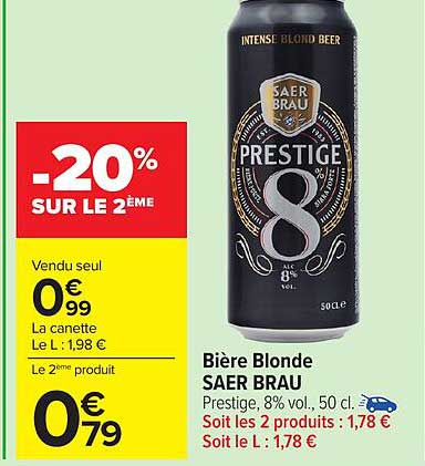 SAER BRAU Prestige 8