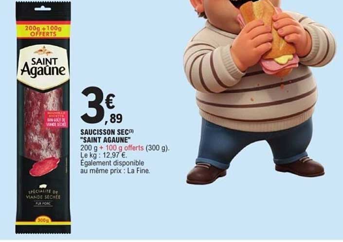 Saint Agaune Saucisson sec