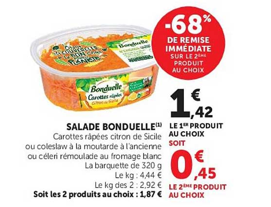Salade Bonduelle