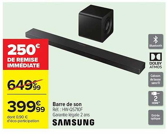 SAMSUNG Barre de son