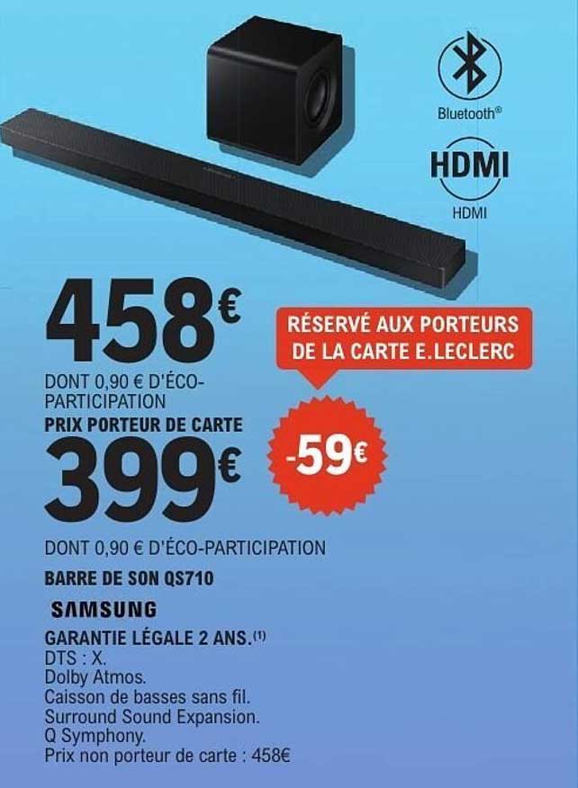 Samsung Barre de son QS710
