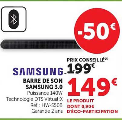 SAMSUNG BARRE DE SON SAMSUNG 3.0