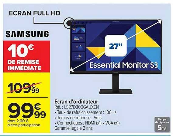 Samsung Essential Monitor S3
