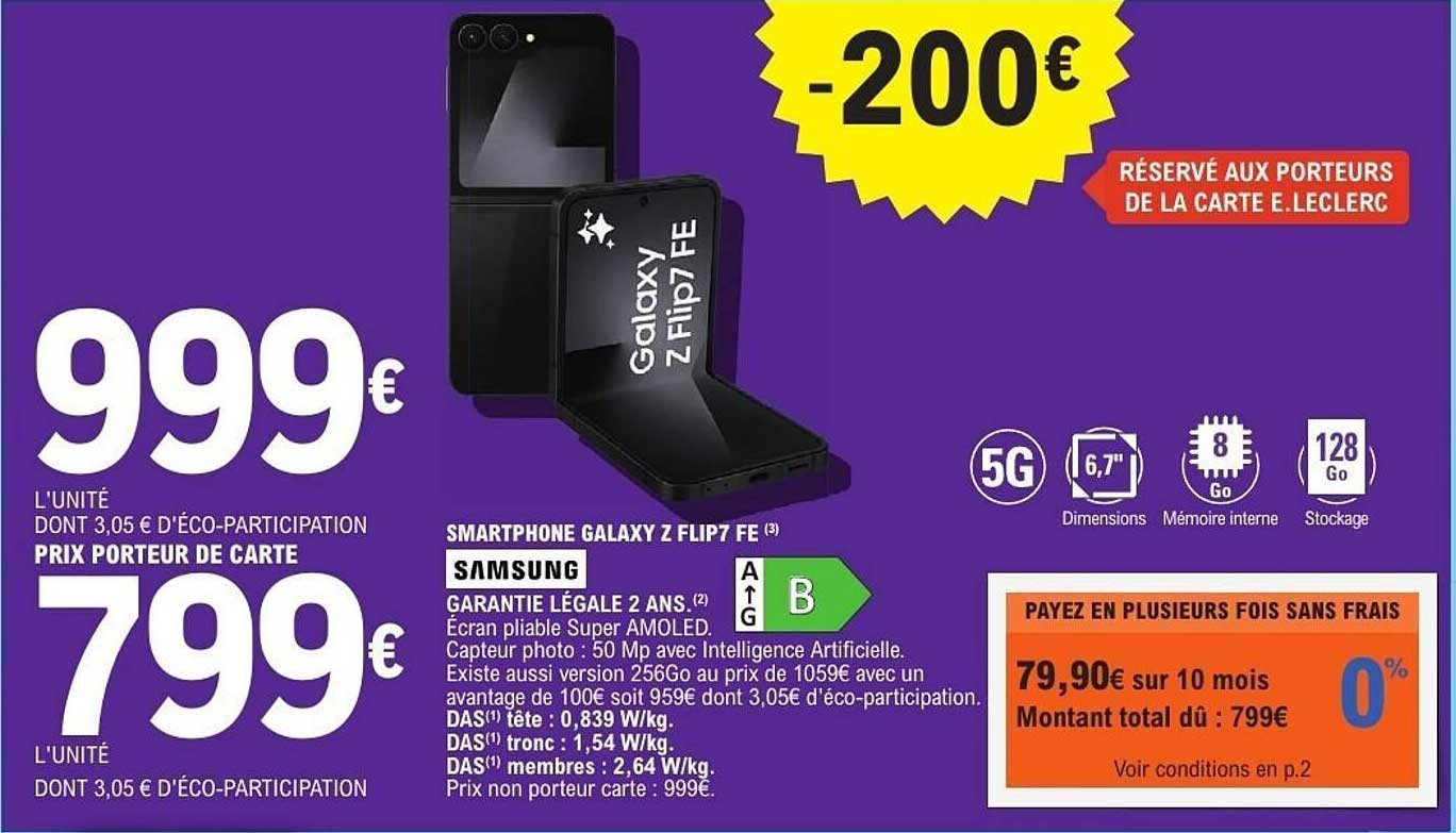 Samsung Galaxy Z Flip7 FE