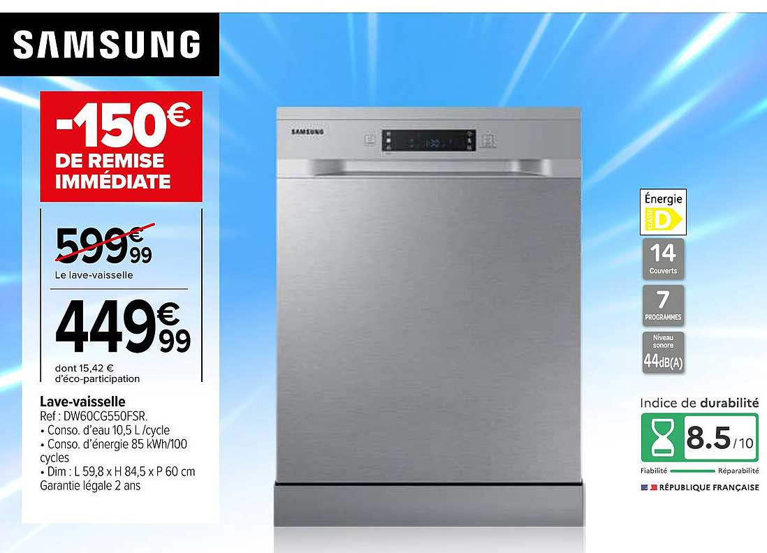 Samsung Lave-vaisselle