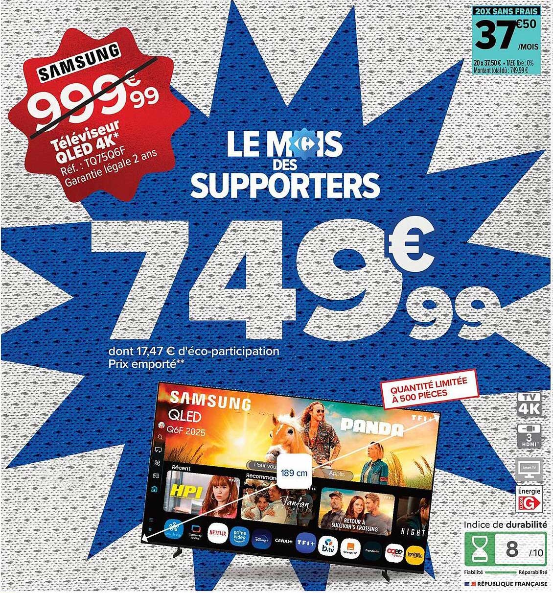 Samsung Téléviseur QLED 4K