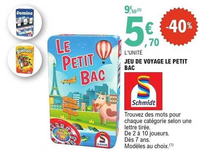 Schmidt Le Petit Bac
