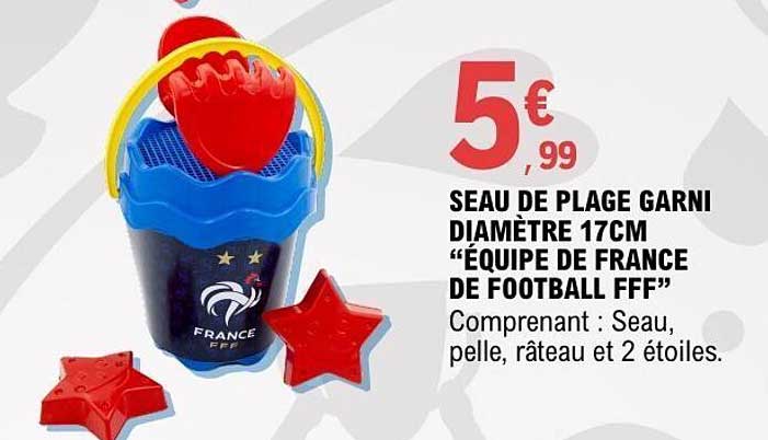 SEAU DE PLAGE GARNI