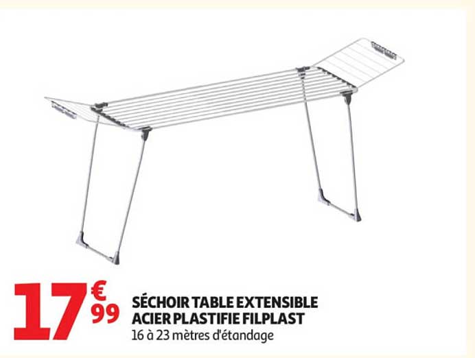 SÉCHOIR TABLE EXTENSIBLE