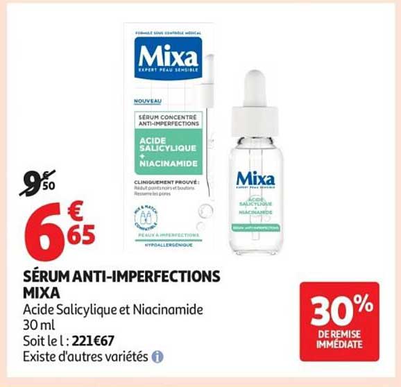 SÉRUM ANTI-IMPERFECTIONS Mixa