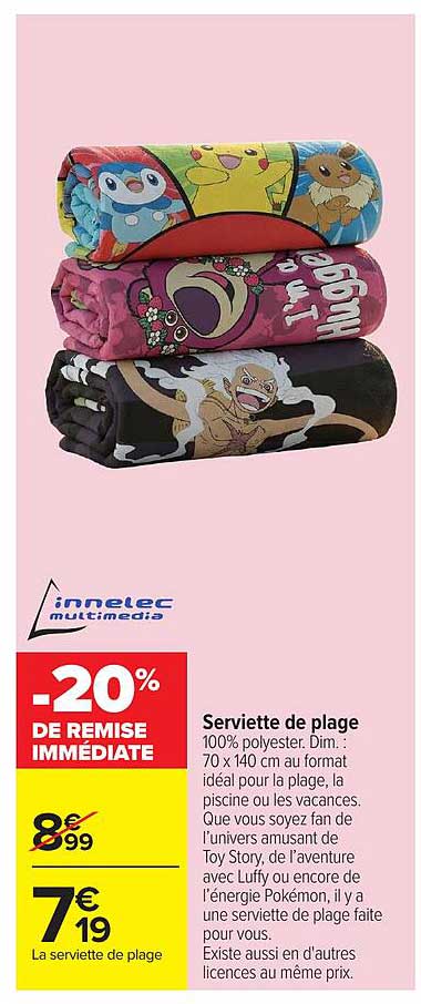 Serviette de plage