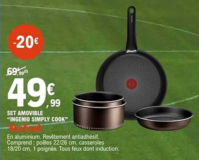 Set amovible "Ingenio Simply Cook